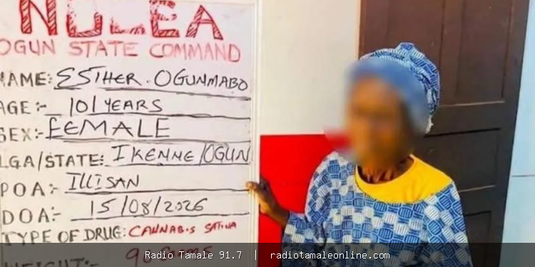 ‘101-year-old great-grandmother’ arrested for selling cannabis in Nigeria