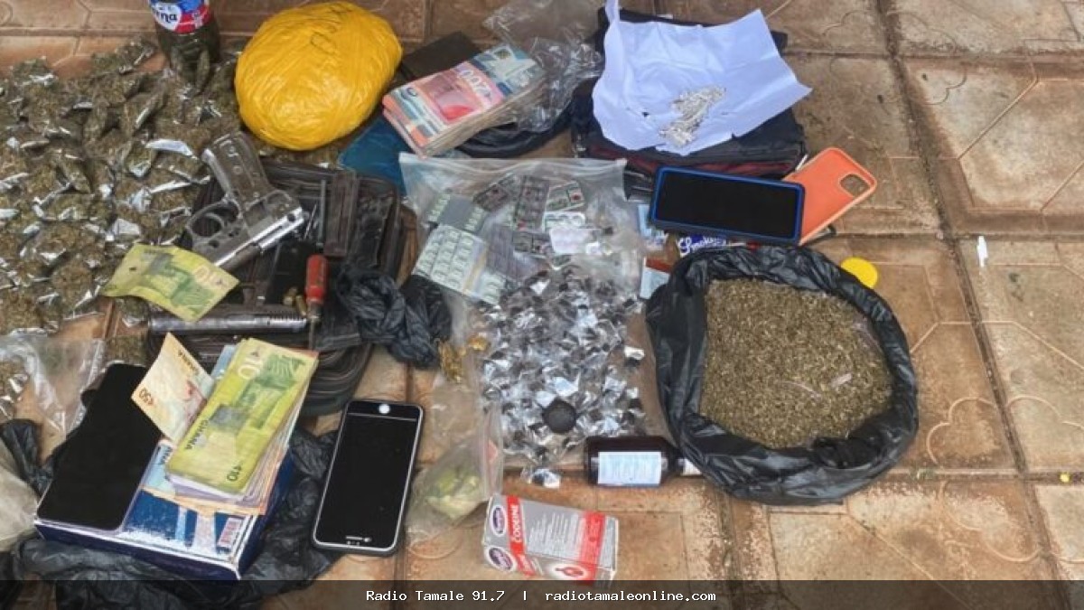 Two pistols, narcotics seized as police arrest five in Tamale