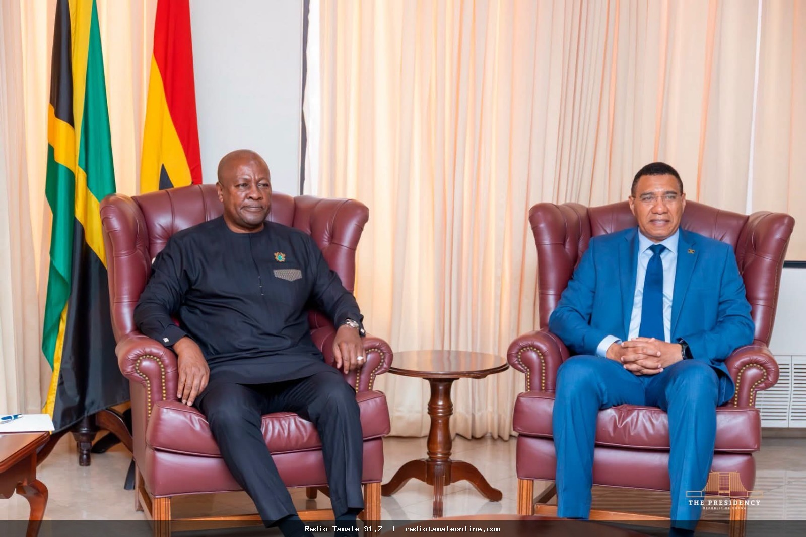 Ghana and Jamaica pledge stronger economic and transport links to bridge the Atlantic