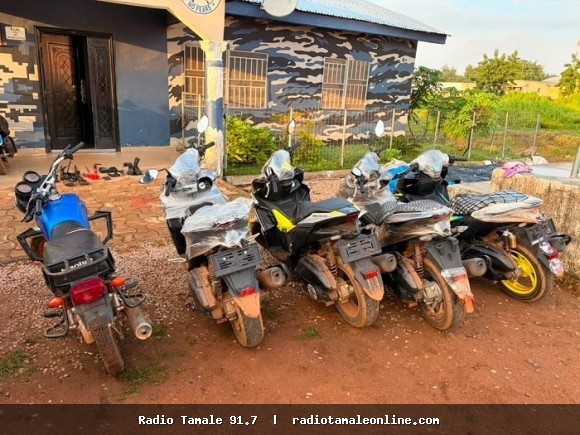 Upper East: Police retrieve weapons, motorbikes after dismantling robbery gang