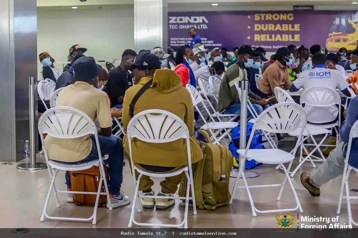 180 Ghanaians repatriated from Libya