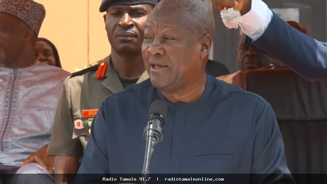Mahama says 135 excavators, nearly 200 firearms seized in galamsey fight