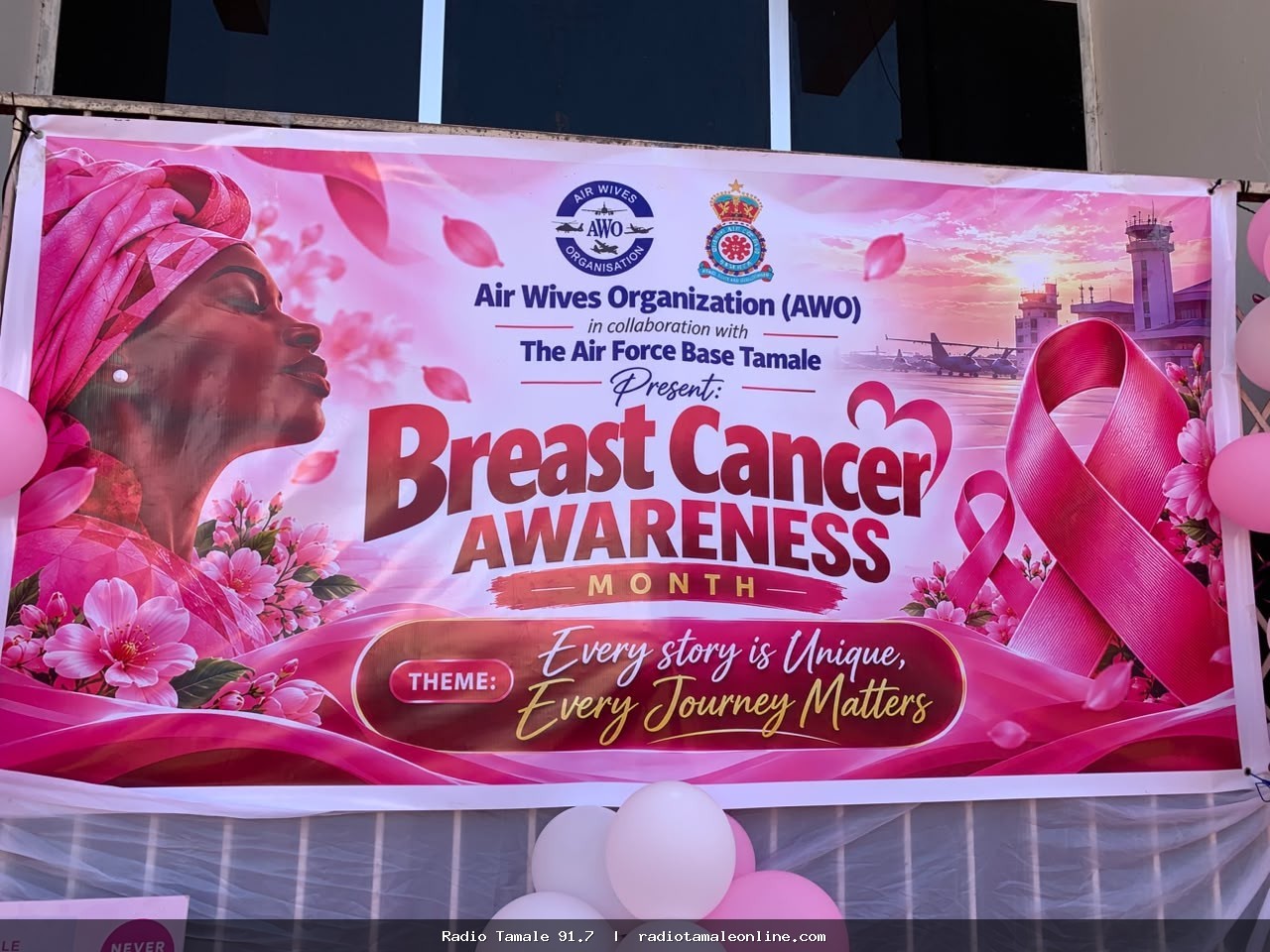 Air Wives Organisation promotes breast cancer awareness at Bawa Barracks