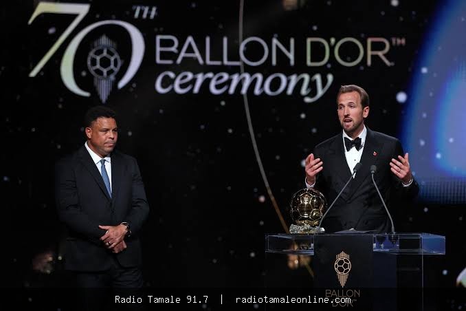 Harry Kane Wins Ballon d’Or To End England’s 25-Year Wait