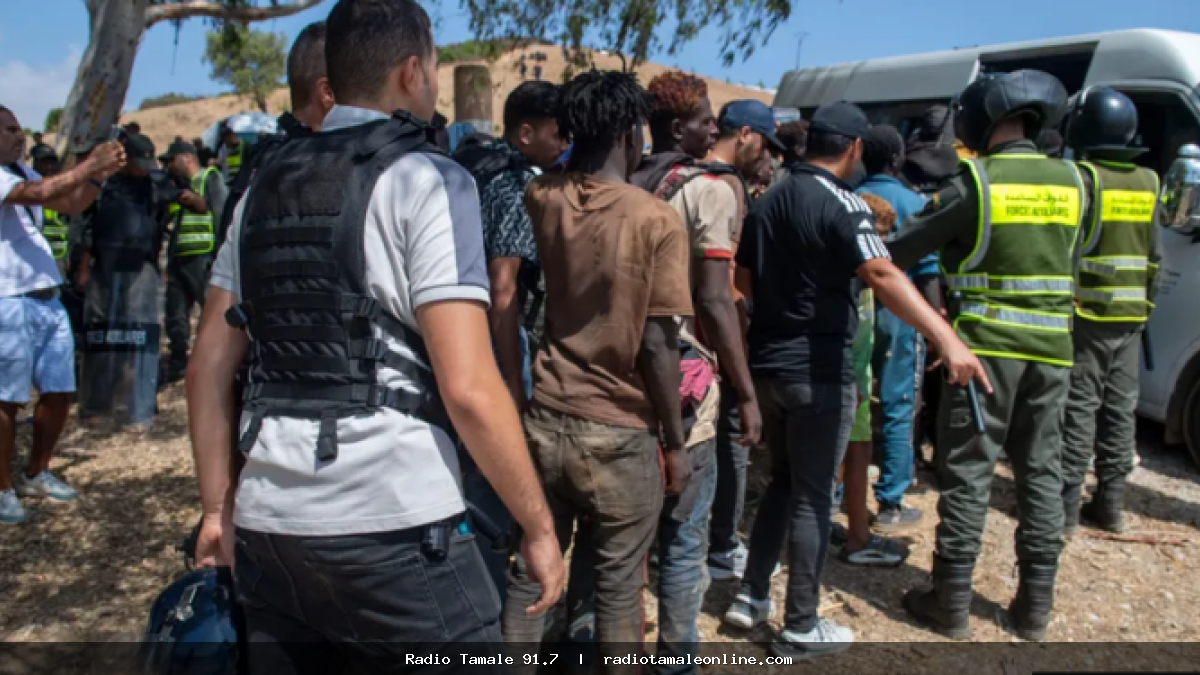 Morocco detains dozens of migrants trying to cross into Ceuta