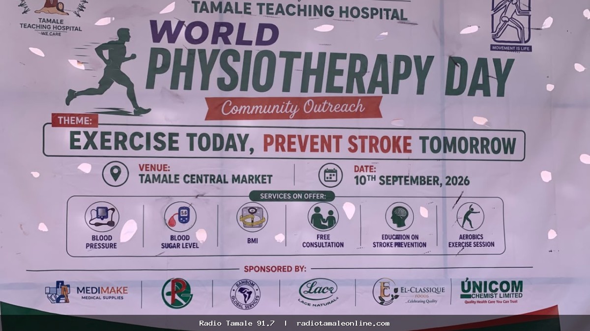 Free screenings put heart health in focus at Tamale Physiotherapy Day event