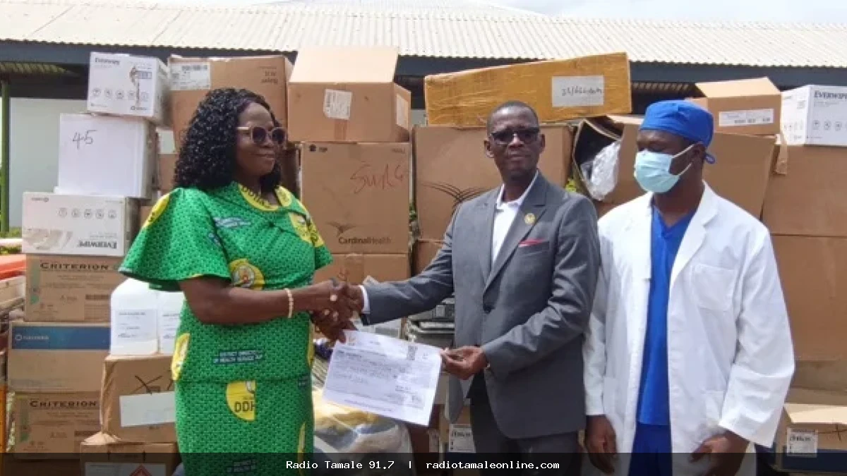 Wa West MP donates medical supplies, GH¢300,000 for healthcare