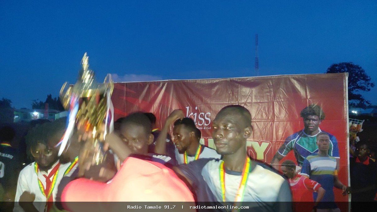 Choggu Yapalsi FC Crowned Champions Of Kiss Condom-Radio Tamale Gala