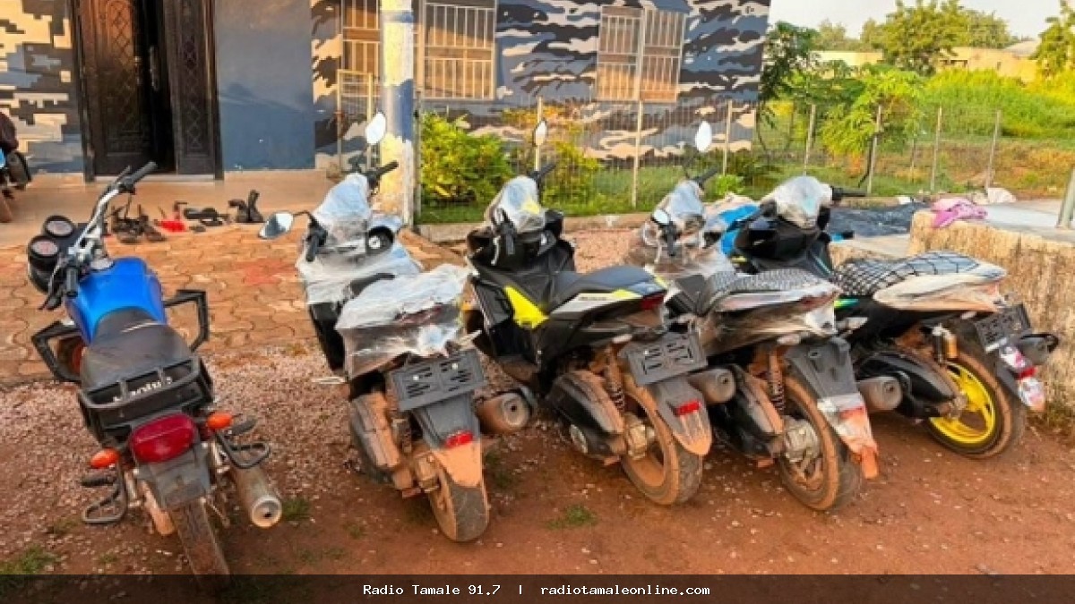 Upper East: Police retrieve weapons, motorbikes after dismantling robbery gang