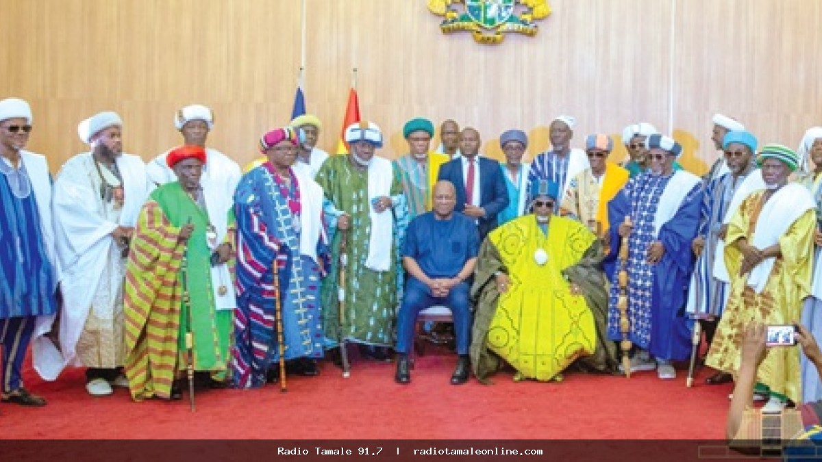 Dagbon will receive fair share of devt — President