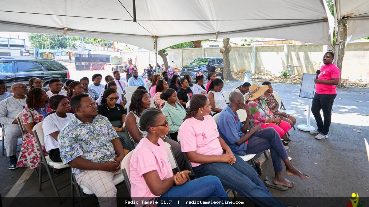 NYA organises breast cancer screening for staff, community members