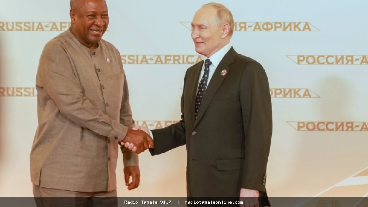 Russia–Africa Summit opens in Moscow with President Mahama in attendance