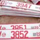 DV number plates 80x80